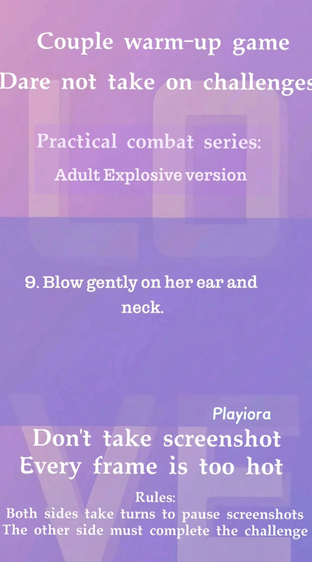 Couple Game Adult Version